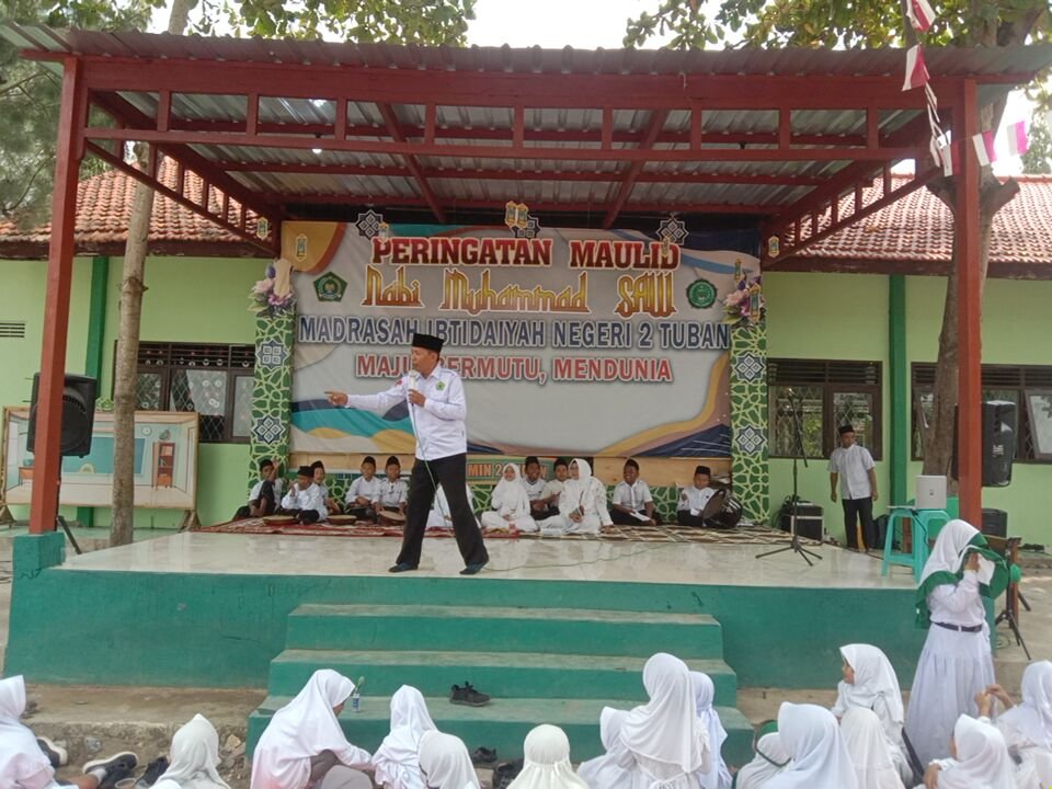 Peringatan Maulid Nabi Muhammad saw di MIN 2 Tuban