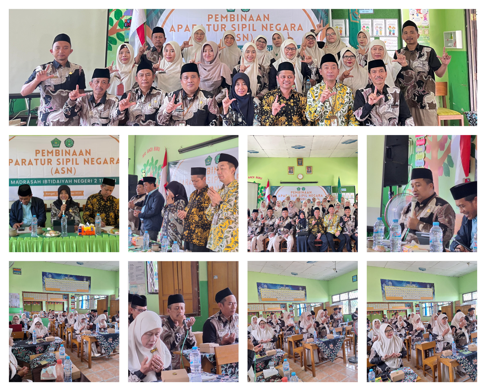 Kepala Kemenag Tuban Berikan Pembinaan ASN di MIN 2 Tuban