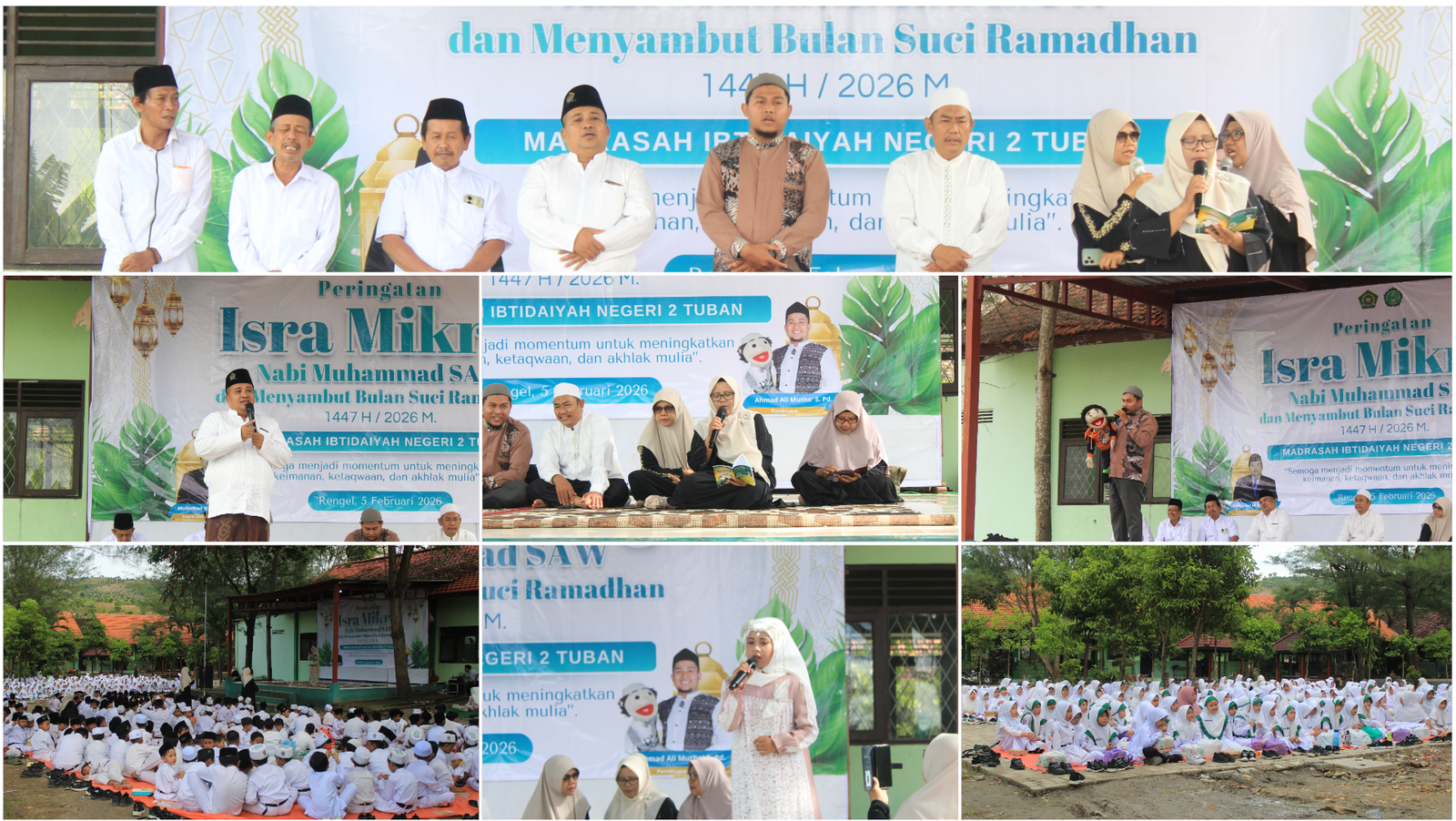 Peringati Isra Mikraj dan Sambut Bulan Suci Ramadan, MIN 2 Tuban Ajak Murid Perkuat Iman dan Akhlak Mulia